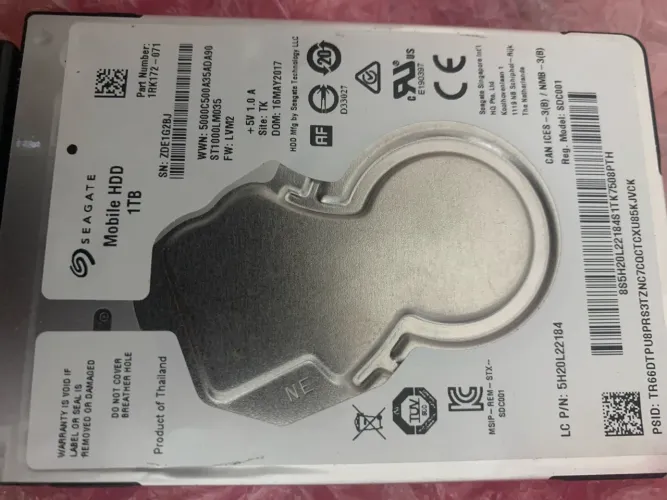 Hd Sata Seagate ST1000LM035 1tb para notebook Xbox Ps2 Ps3 Ps4