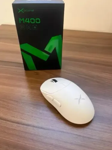 Mouse Gamer Delux M400 24000 DPI, 1 KHz sensor PAW3311 Tri Mode. Entrego! Produto NOVO LAC