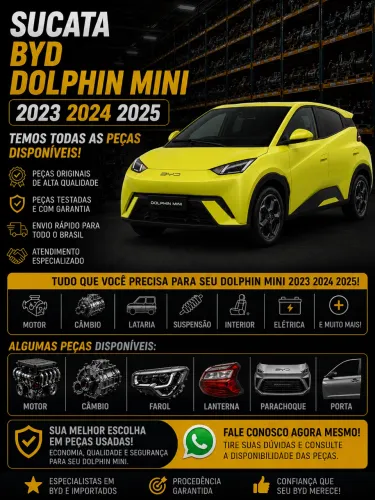 Sucata dolphin mini 2023 2024 2025 
