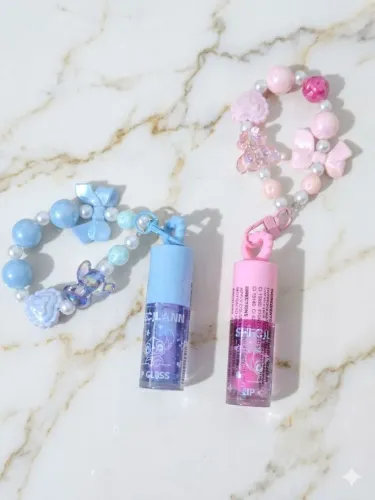 Kit lip gloss stitch NOVO chaveiro