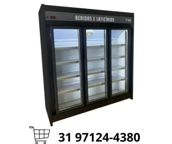 Refrigerador Expositor 3 Portas Polar 220V