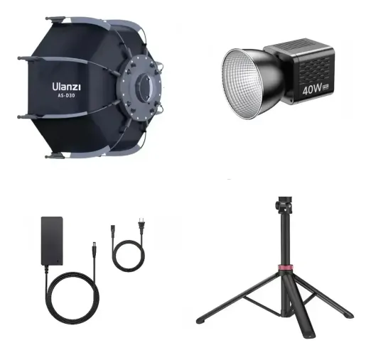 Kit Luz De Vídeo Led Portátil Ulanzi L023 40w As-d30 Mt-79