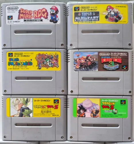 SNES:Jogos originais PREÇOS VARIADOS na TILTY'S GAMES