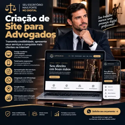 Criação de Sites Profissionais para Escritórios de Advocacia