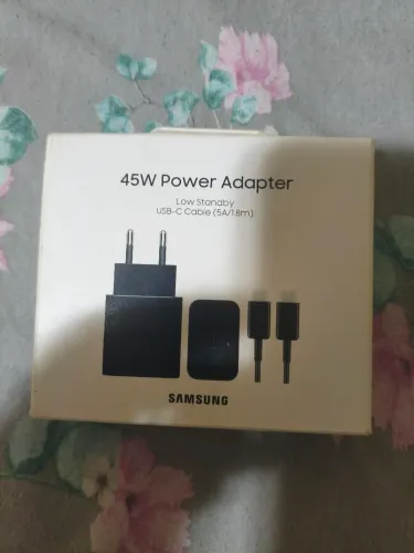 Carregador Fonte 45w Samsung original comprado na Samsung com NF