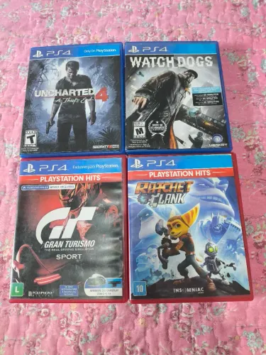 PROMOÇÃO JOGOS DE PS4 - 4 JOGOS