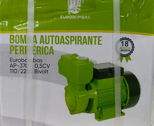 Bomba D'água Auto Aspirante Nova lacrada na caixa 0.5 cv