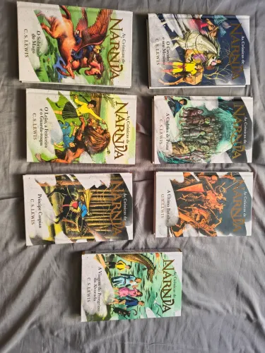 Livros Narnia Capa Dura