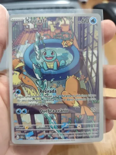 Carta Pokémon Squirtle 148/142
