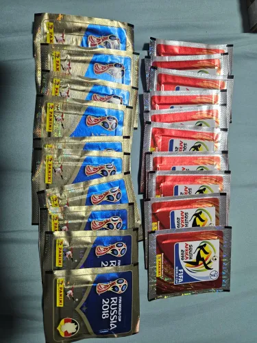 20 pacotes lacrados copa do mundo