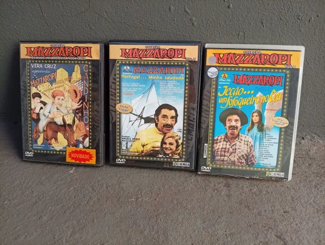 DVDs Mazzaropi 