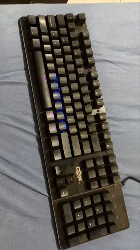 Teclado Mecanico Dex Ltk-028 Com Rgb E Switch Blue - vendendo pra tirar Switck