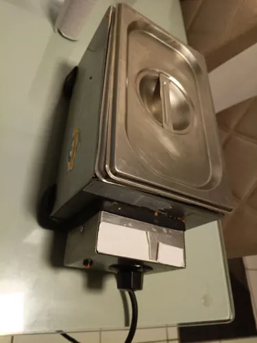 Banho Maria elétrico em inox 2,5kg