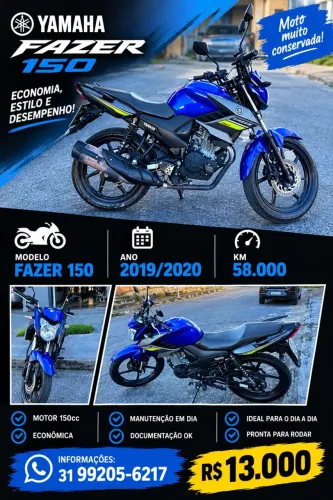 Yamaha Fazer Fz15 150 Flex 2020