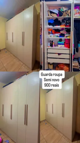 Guardas roupas pouco tempo de uso
