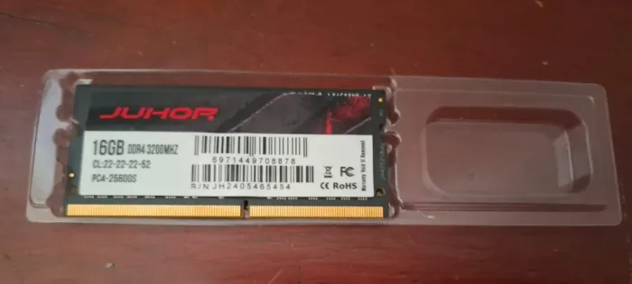 MEMORIA JUHOR GAMER 16GB 3200MHZ NOVA COM GARANTIA