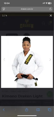 Kimono Jiu jitsu Draken A1 Feminino
