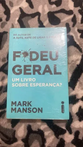 Livro Fudeo Geral Mark Manson
