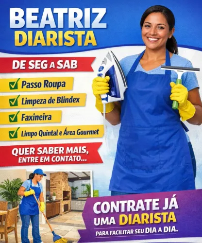 FAÇO FAXINAS APARTIR DE 150,00