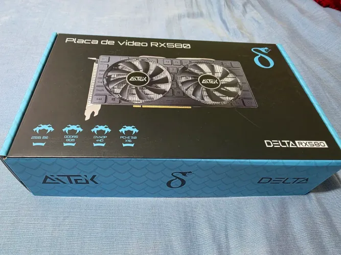 Placa de vídeo AMD RX 580 8gb