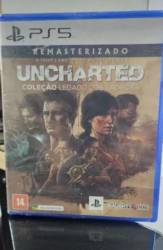 Jogo Uncharted 4 PS5 Remasterizado