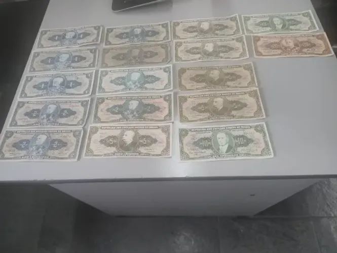 NOTAS ANTIGAS DE DINHEIRO BRASILEIRO