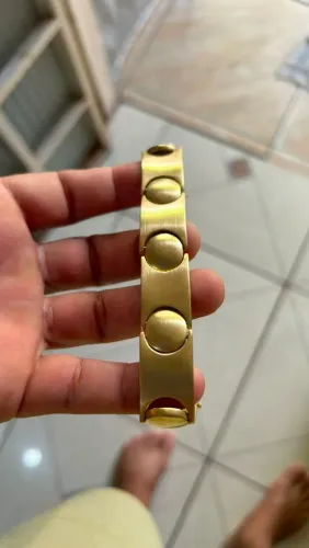 Pulseira de moeda antiga