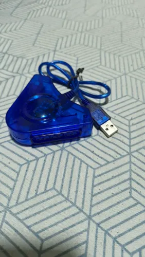 Adaptador controle de PlayStation 1/2 para USB.