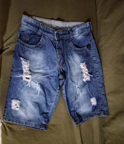 Bermuda jeans masculina tamanho 36 por 20,00