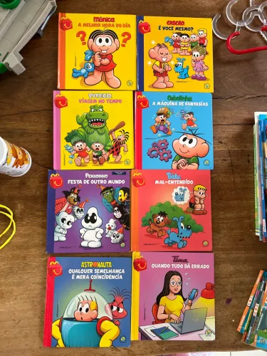Coleção Turma da Mônica - 14 Livros Capa Dura | 28 Histórias | Excelente Estado