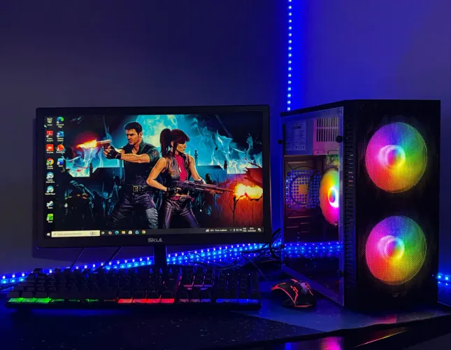 VENDE HOJE! PC GAMER 7ª GERAÇÃO COMPLETO - R$1.349 PIX