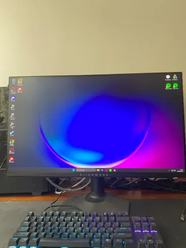 MONITOR ALIENWERE 360HZ 0.5MS - TROCO EM COSOLES