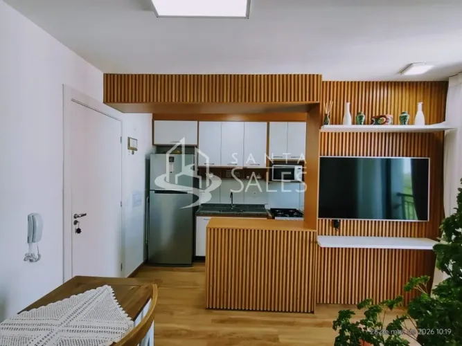 Apartamento à venda em São Paulo - porteira fechada - SP, Interlagos: 1 quarto, 1 suíte, 1