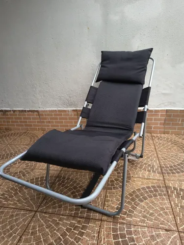 Cadeira dobrável espreguiçadeira 