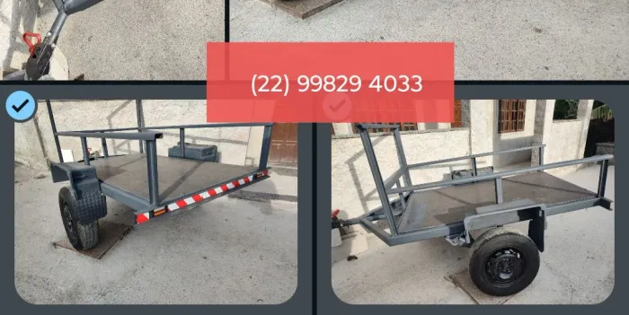 Carretinha 180 x 110