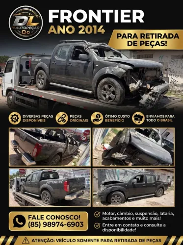 Frontier Attack 2014 - Sucata Para Retirada de Peças
