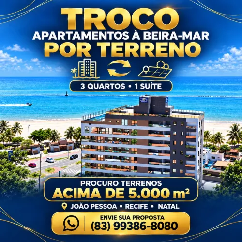 Vendo ou troco em terreno