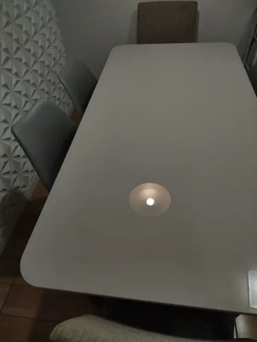Tampo de mesa de vidro