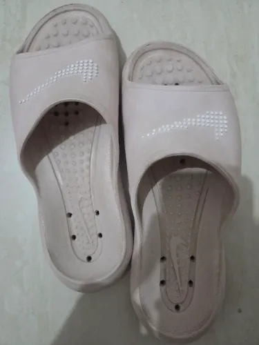 Chinelo Nike Victori One Shower Slide Feminino - Rosa - Original