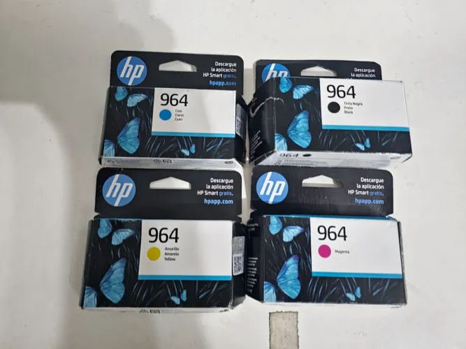 Cartuchos hp 964 preto e coloridos