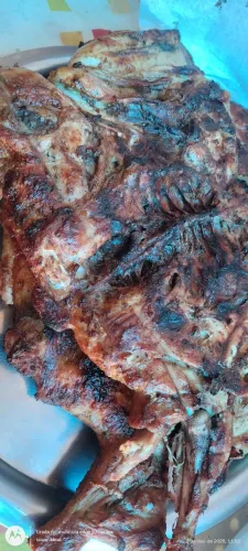 Frango assado.