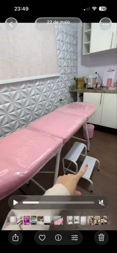 Kit Maca de estética rosa