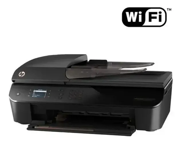 Impressora Wi Fi com Xerox e Scanner Hp Deskjet 3546 Cartucho Preto cheio e colorida vazio