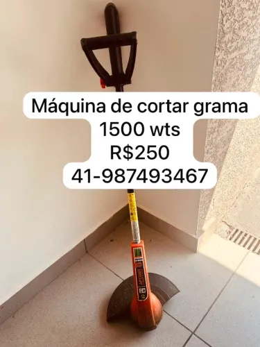 Máquina de cortar grama 1500 wts