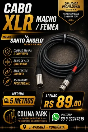 Cabo XLR 