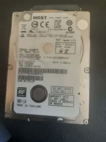Hd notebook 500gb