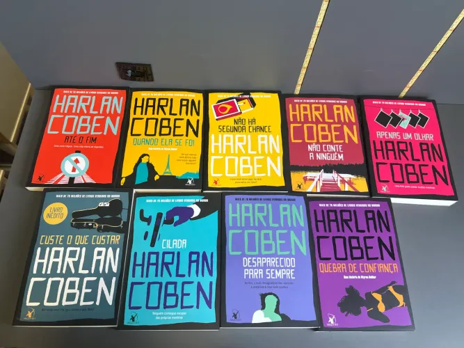 Coleção de livros Harlan Coben
