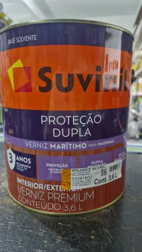 Verniz Brilhante Natural Marítimo Premium Suvinil 3.6L
