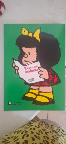 Livro Mafalda 10 anos con Mafalda (Edição rara da Argentina)