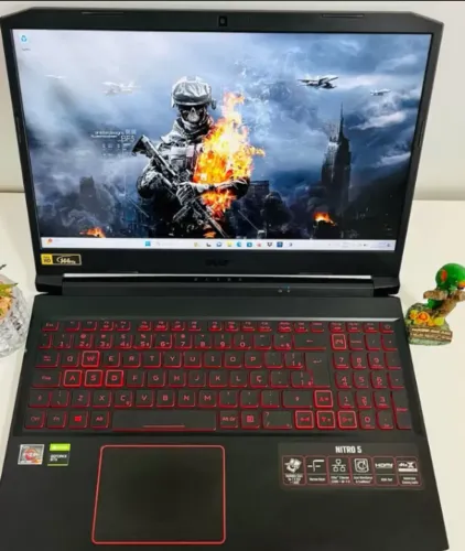 Notebook Acer Nitro V Ryzen 7 4800H - 16Gb Ram - GTX 1650ti - SSD 512gb